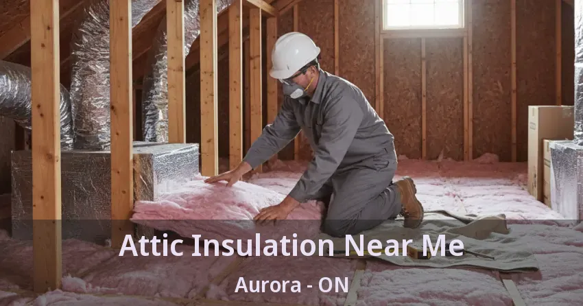 Attic Insulation Near Me Aurora - ON