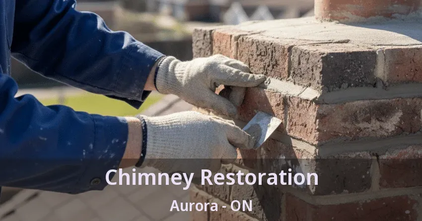 Chimney Restoration Aurora - ON