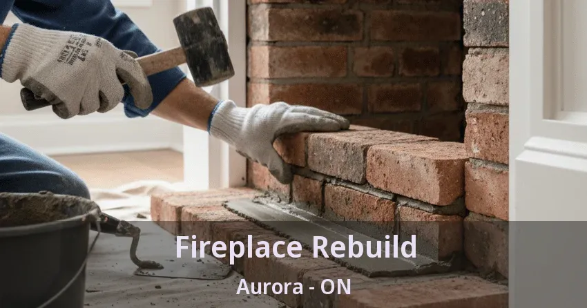 Fireplace Rebuild Aurora - ON