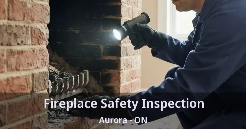 Fireplace Safety Inspection Aurora - ON